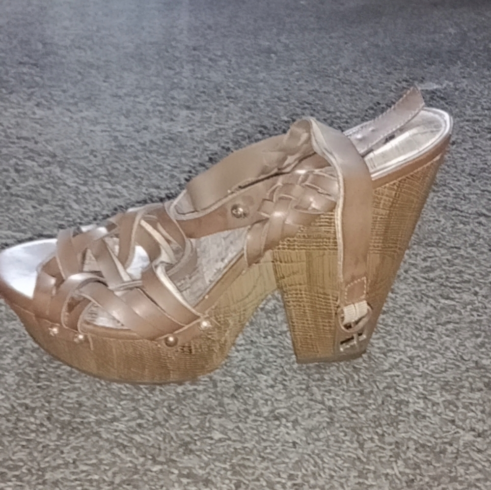 Brown heels